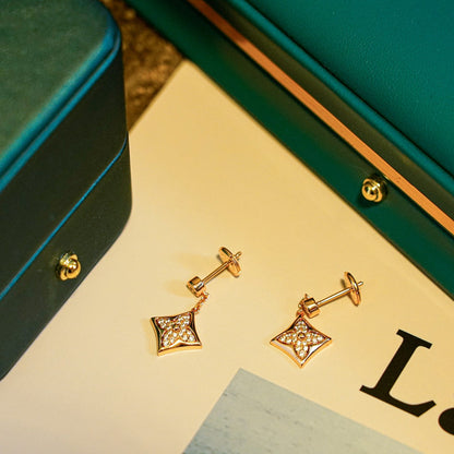 [Sophire Jewelry ]STAR DIAMONDS EARRINGS GOLD