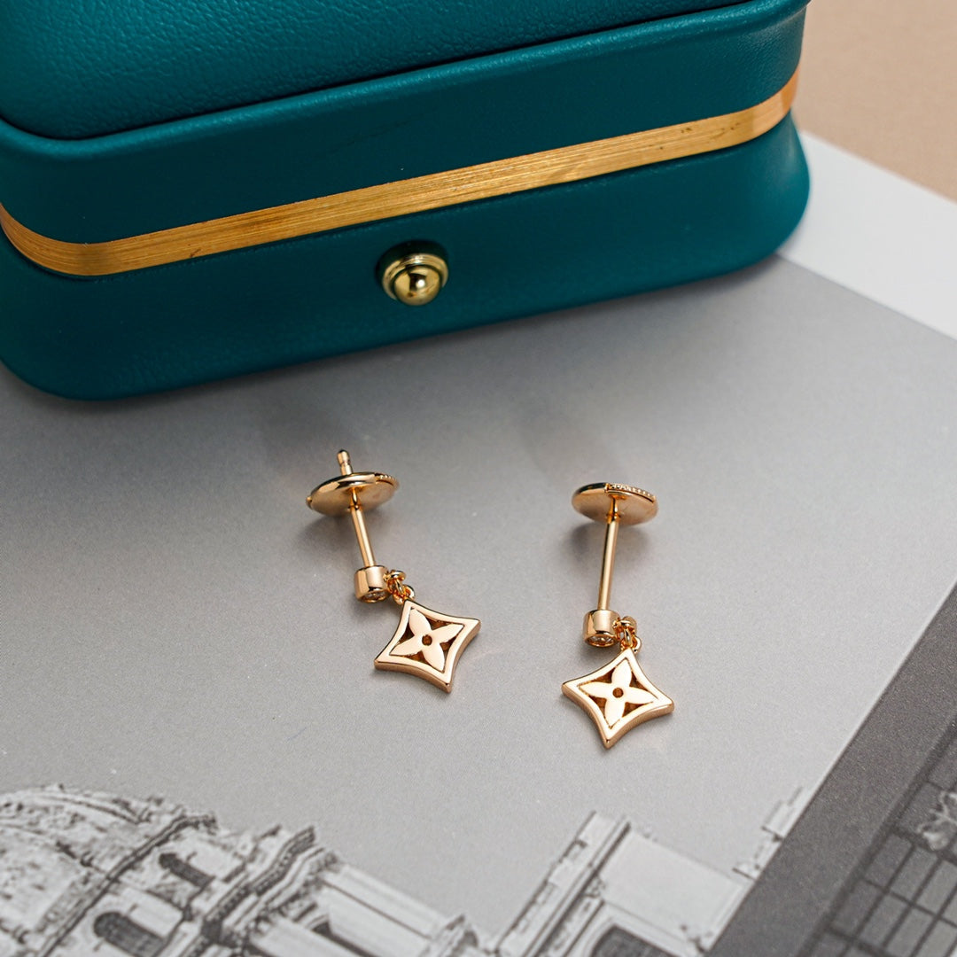 [Sophire Jewelry ]STAR EARRINGS GOLD