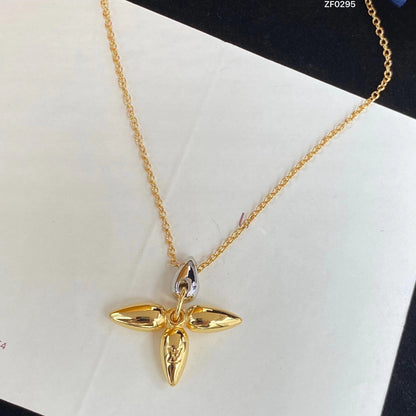 [Sophire Jewelry ]LOUISETTE PEDANT GOLD NECKLACE