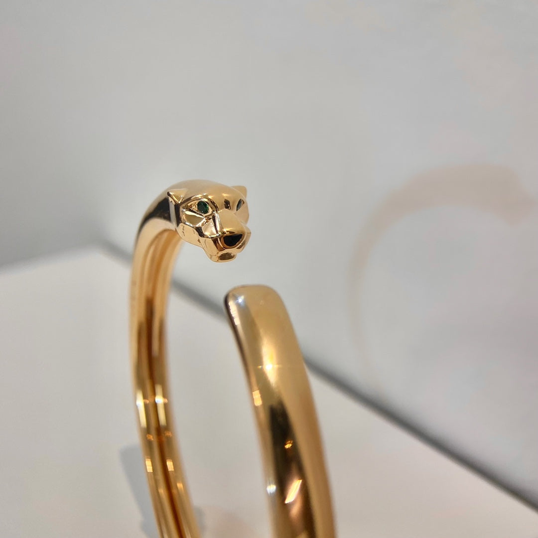 [Sophire Jewelry ]PANTHERE GOLD OPEN BRACELET