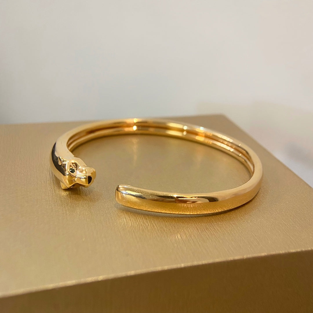 [Sophire Jewelry ]PANTHERE GOLD OPEN BRACELET