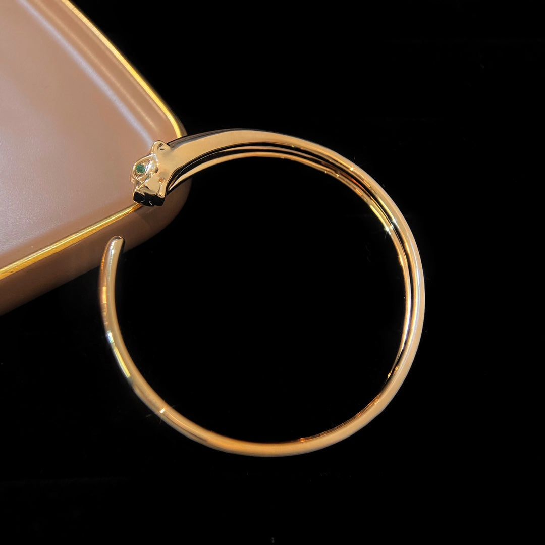 [Sophire Jewelry ]PANTHERE GOLD OPEN BRACELET