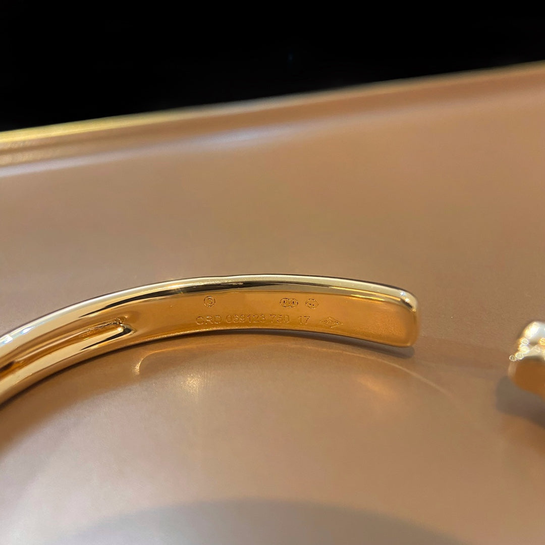 [Sophire Jewelry ]PANTHERE GOLD OPEN BRACELET