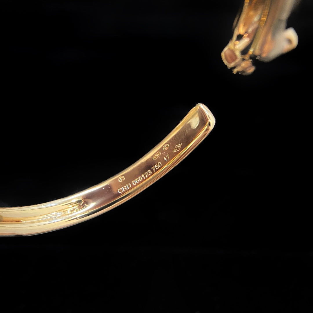 [Sophire Jewelry ]PANTHERE GOLD OPEN BRACELET