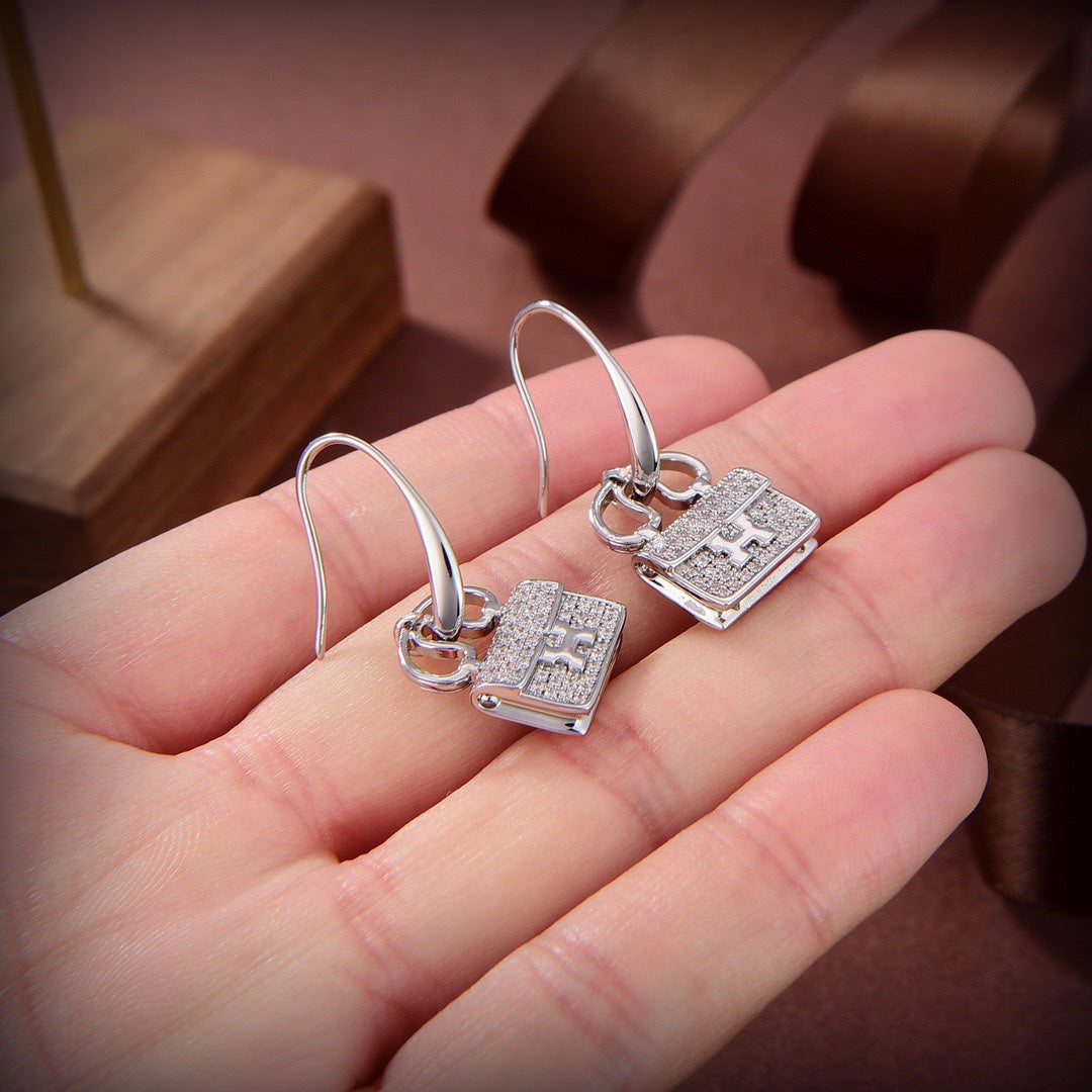 [Sophire Jewelry ]KELLY DIAMOND EARRINGS