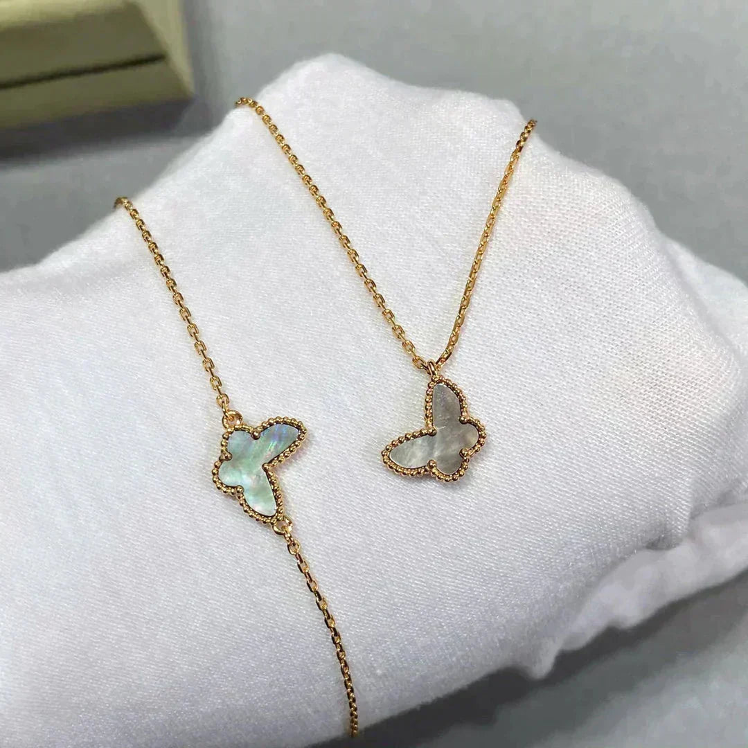 [Sophire Jewelry ]BUTTERFLY DARK MOP BUTTERFLY BRACELET