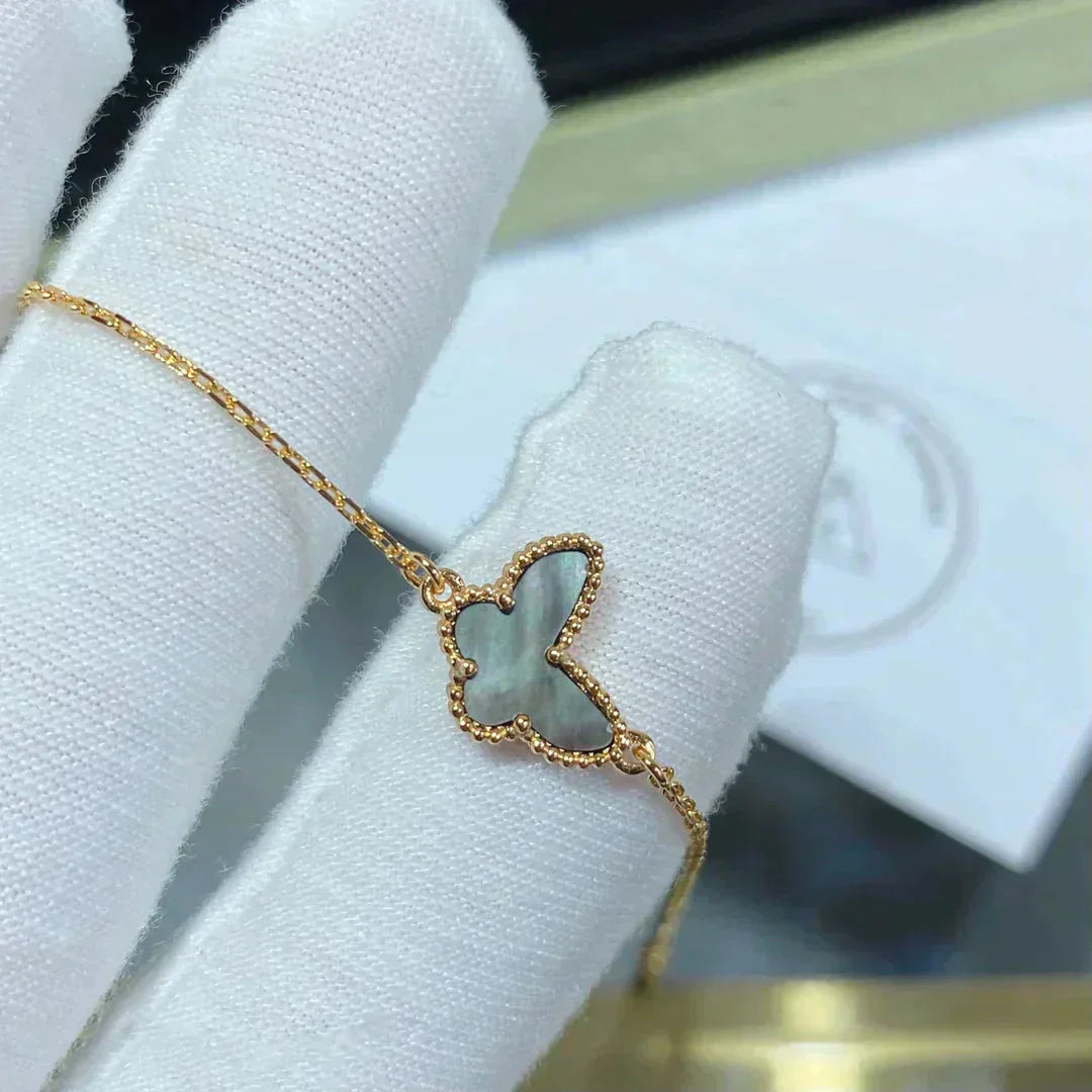 [Sophire Jewelry ]BUTTERFLY DARK MOP BUTTERFLY BRACELET