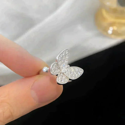 [Sophire Jewelry ]BUTTERFLY DIAMOND RING