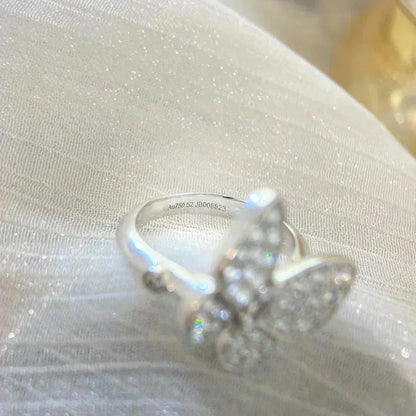 [Sophire Jewelry ]BUTTERFLY DIAMOND RING