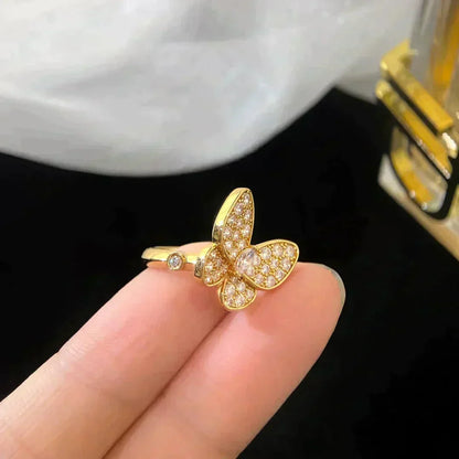 [Sophire Jewelry ]BUTTERFLY DIAMOND RING