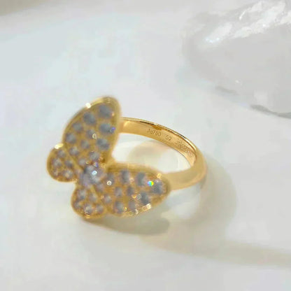[Sophire Jewelry ]BUTTERFLY DIAMOND RING