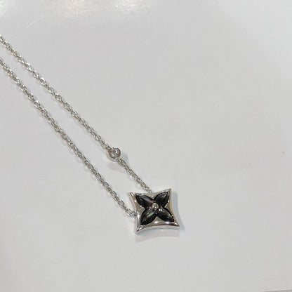 [Sophire Jewelry ]STAR BLACK MOP NECKLACE