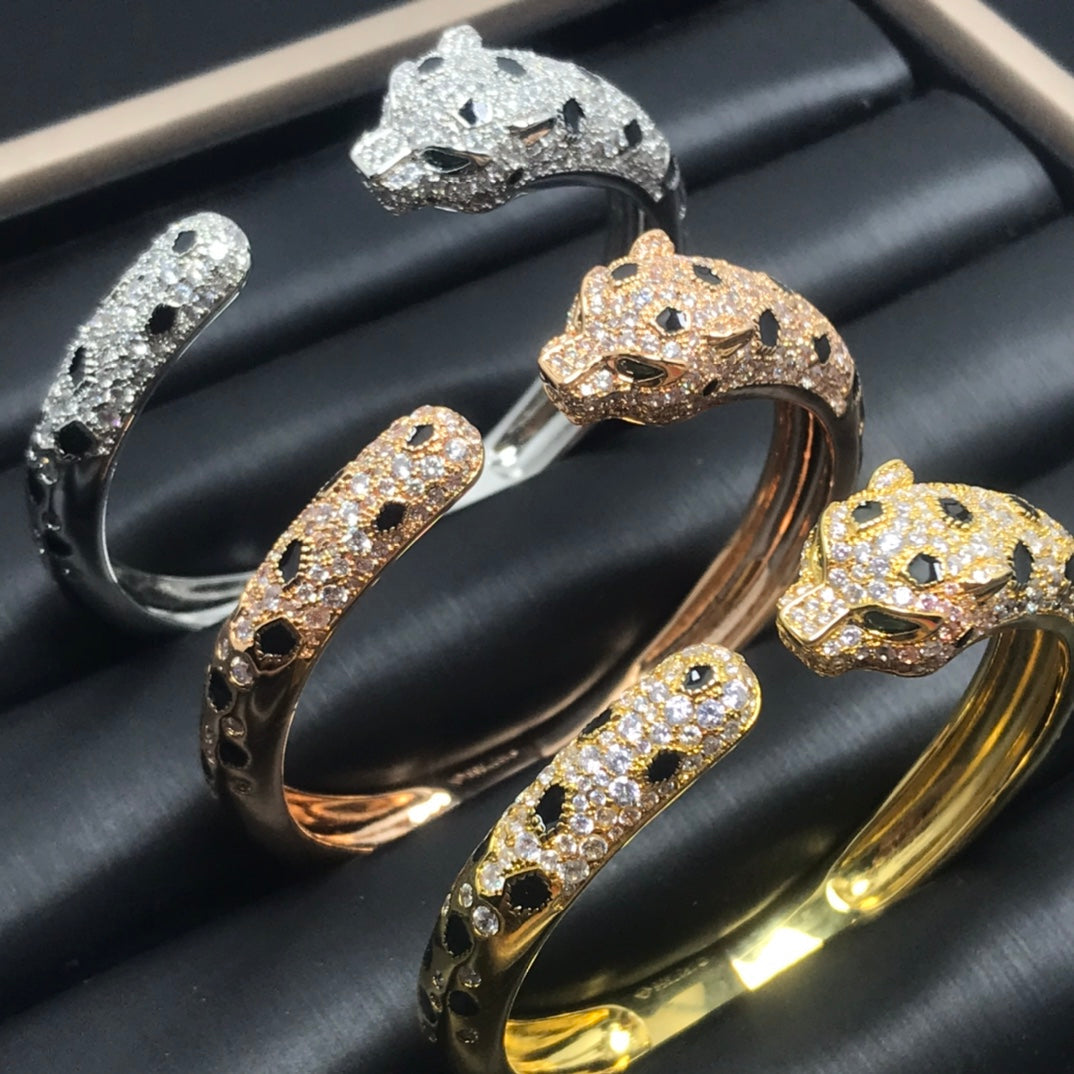 [Sophire Jewelry ]PANTHERE BIG BRACELET DIAMONDS