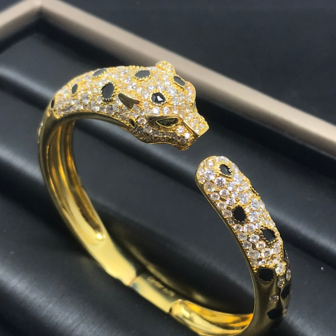 [Sophire Jewelry ]PANTHERE BIG BRACELET DIAMONDS