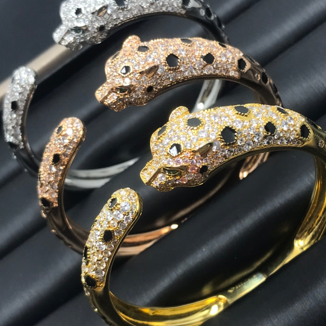 [Sophire Jewelry ]PANTHERE BIG BRACELET DIAMONDS