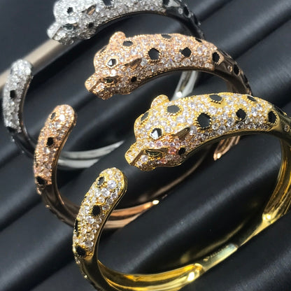 [Sophire Jewelry ]PANTHERE BIG BRACELET DIAMONDS