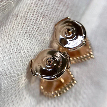 [Sophire Jewelry ]HEART CARNELIAN STUD EARRINGS