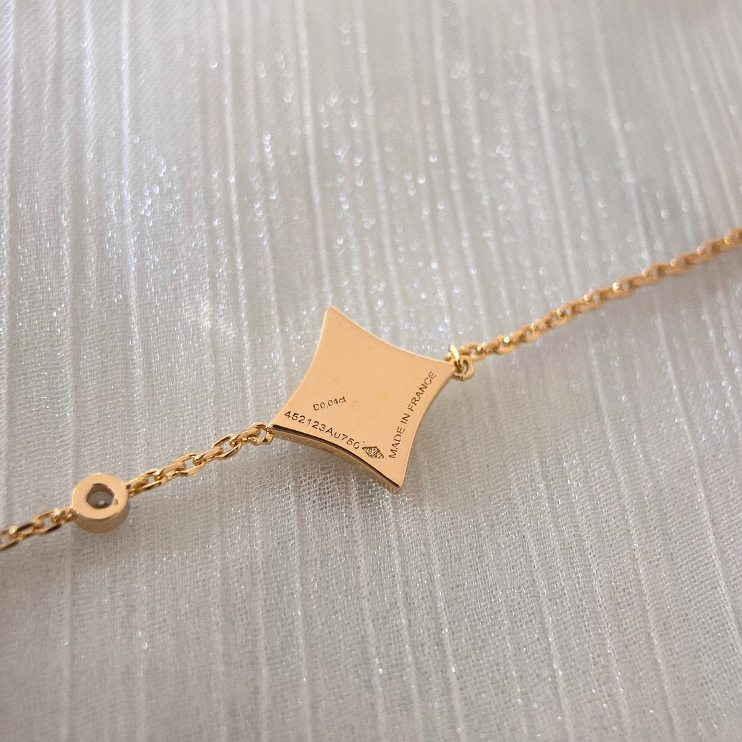 [Sophire Jewelry ]COLOR STAR CARNELIAN PINK GOLD DIAMOND BRACELET