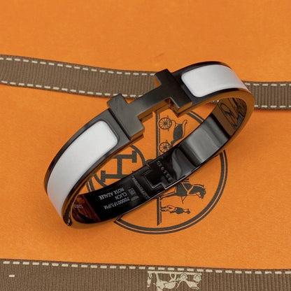 [Sophire Jewelry ]H BRACELET 12MM BLACK WHITE CERAMIC