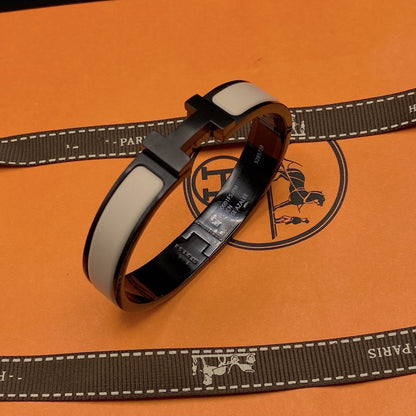 [Sophire Jewelry ]H BRACELET 12MM BLACK BEIGE CERAMIC