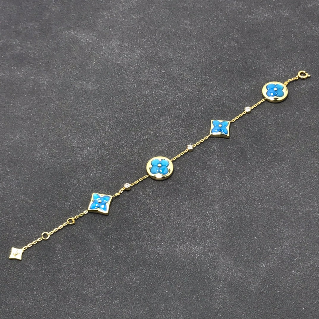 [Sophire Jewelry ]STAR AND SUN TURQUOISE 4 MOTIFS 3 DIAMONDS