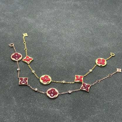 [Sophire Jewelry ]STAR AND SUN CARNELIAN 4 MOTIFS 3 DIAMONDS