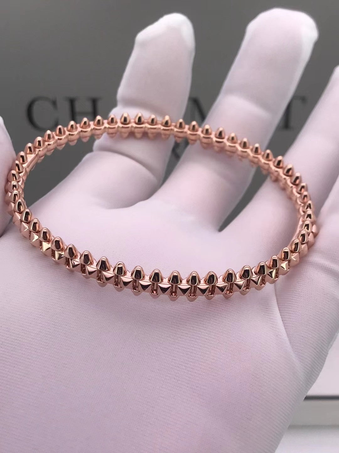 [Sophire Jewelry ]CLASH PINK GOLD BRACELET