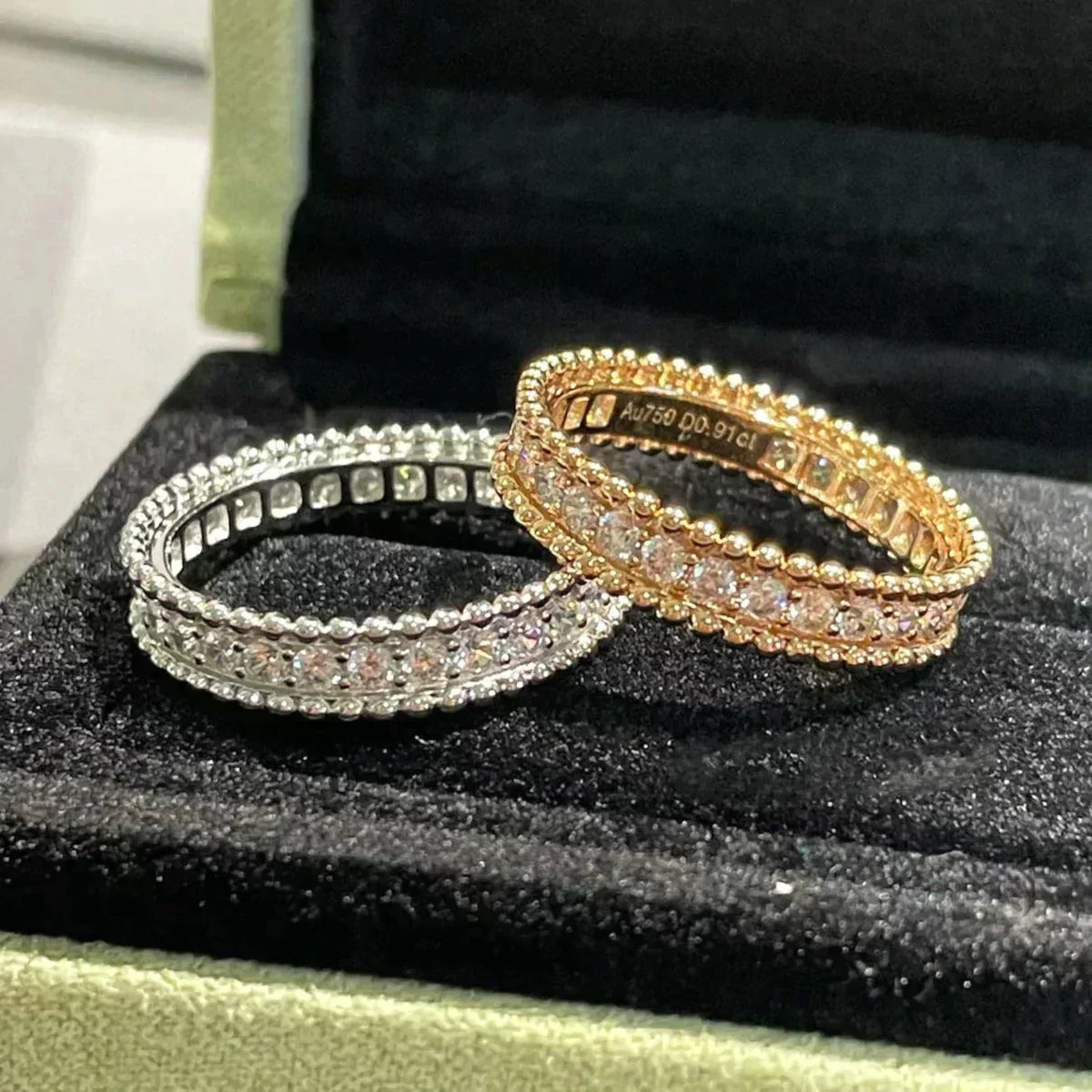 [Sophire Jewelry ]PERLEE DIAMOND ROSE GOLD RING