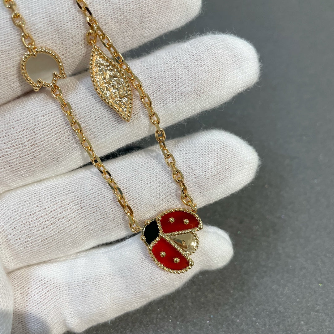 [Sophire Jewelry ]LUCKY SPRING 15 MOTIFS GOLD NECKLACE