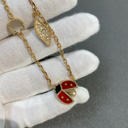 [Sophire Jewelry ]LUCKY SPRING 15 MOTIFS GOLD NECKLACE