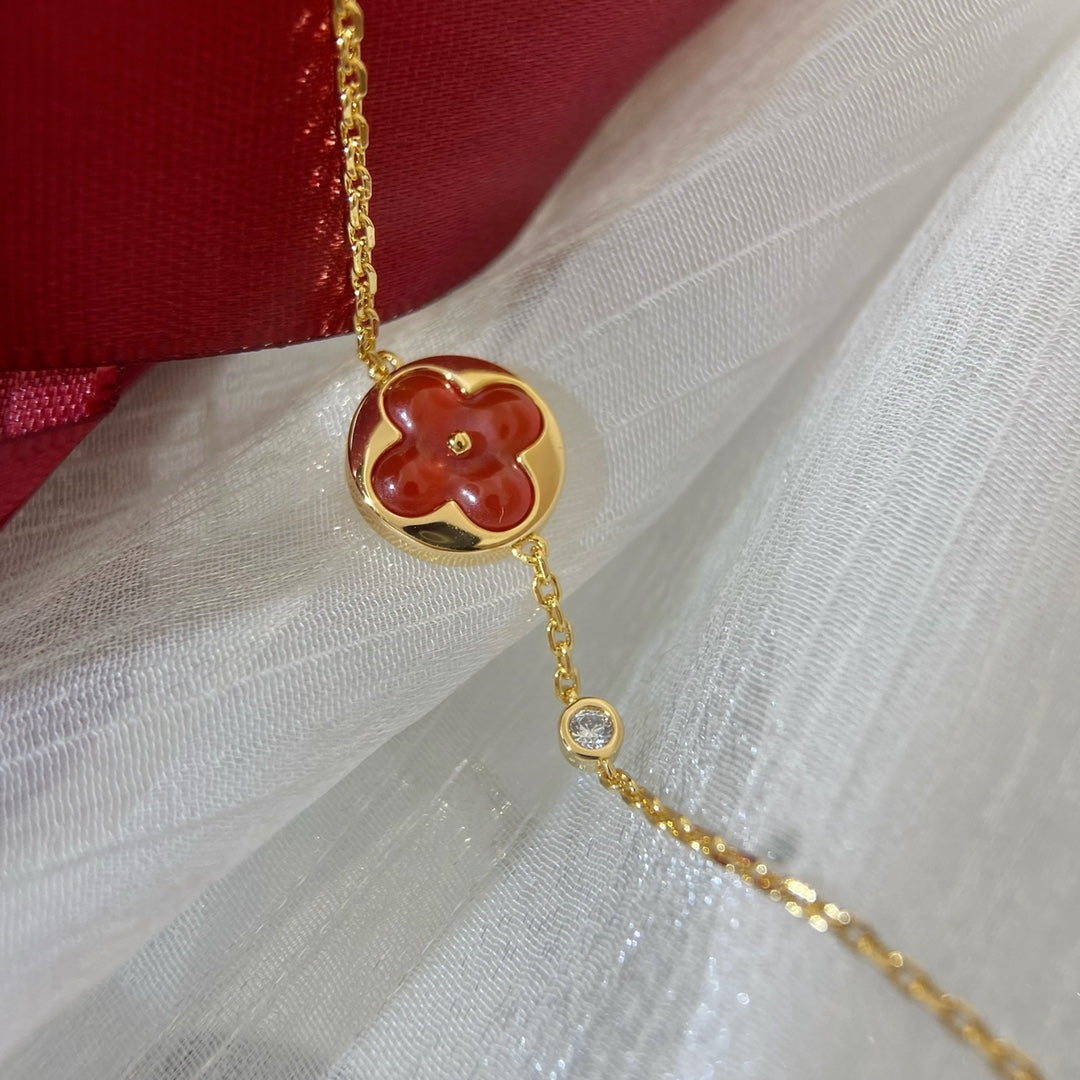[Sophire Jewelry ]SUN PEDANT CARNELIAN BRACELET