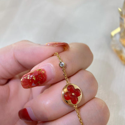 [Sophire Jewelry ]SUN PEDANT CARNELIAN BRACELET