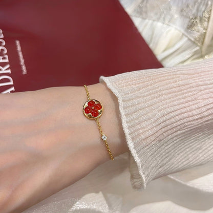 [Sophire Jewelry ]SUN PEDANT CARNELIAN BRACELET