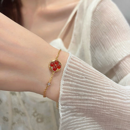 [Sophire Jewelry ]SUN PEDANT CARNELIAN BRACELET
