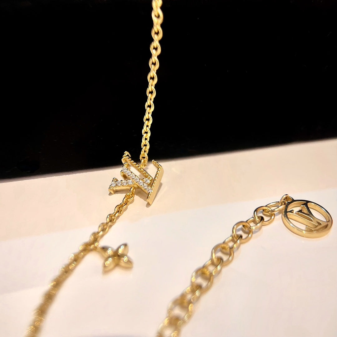 [Sophire Jewelry ]LOGO STAR MOTIF GOLD BRACELET