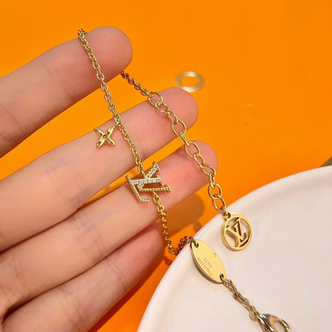 [Sophire Jewelry ]LOGO STAR MOTIF GOLD BRACELET