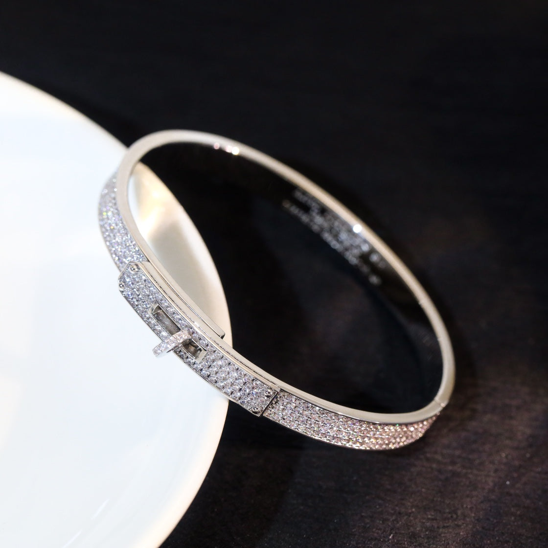 [Sophire Jewelry ]KELLY BRACELET DIAMOND PAVED