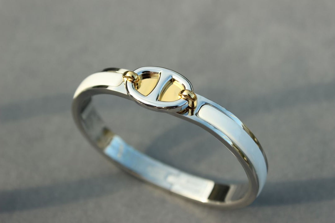 [Sophire Jewelry ]CLIC CHAINE SILVER BRACELET
