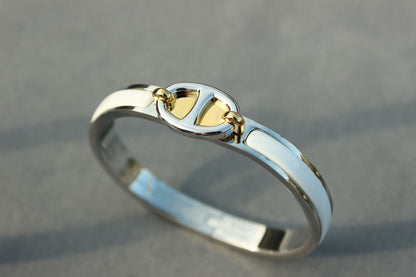 [Sophire Jewelry ]CLIC CHAINE SILVER BRACELET