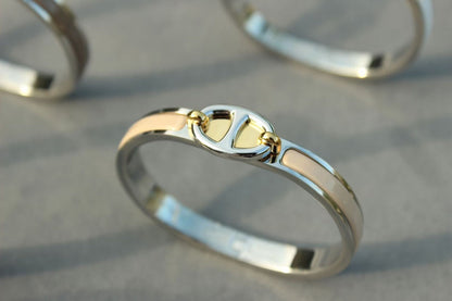 [Sophire Jewelry ]CLIC CHAINE SILVER BRACELET
