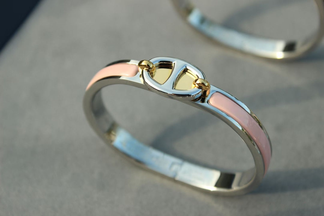 [Sophire Jewelry ]CLIC CHAINE SILVER BRACELET