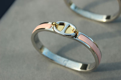 [Sophire Jewelry ]CLIC CHAINE SILVER BRACELET
