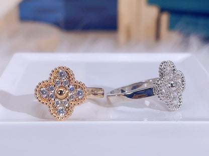 [Sophire Jewelry ]CLOVER DIAMOND RING