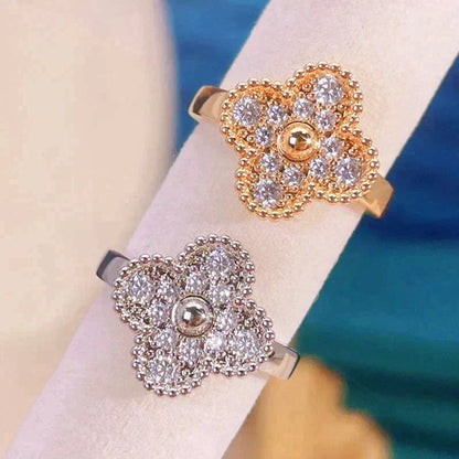[Sophire Jewelry ]CLOVER DIAMOND RING