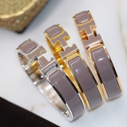 [Sophire]H BRACELET 12MM BROWN