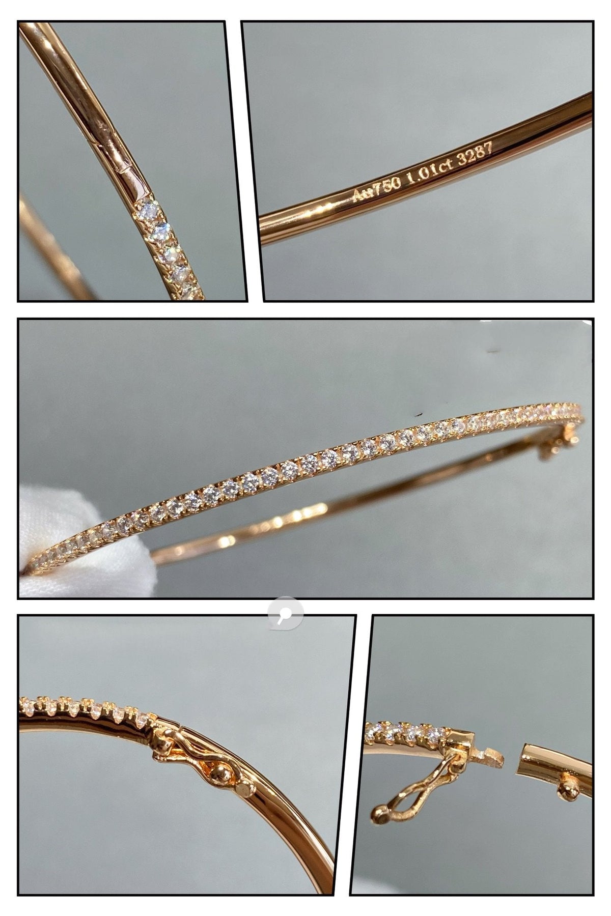 [Sophire Jewelry ]MINI DIAMOND TENNIS BRACELET