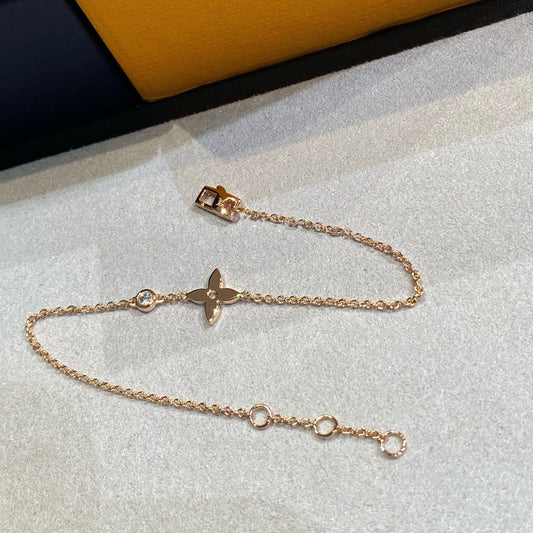 [Sophire]STAR DIAMOND ROSE GOLD BRACELET