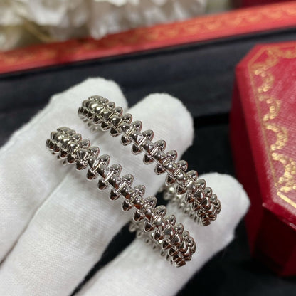 [Sophire Jewelry ]CLASH LARGE HOOP EARRINGS
