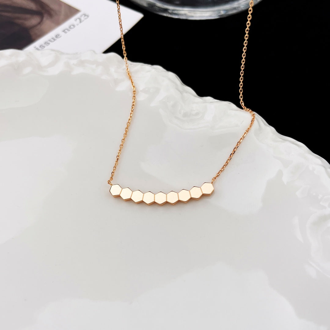 [Sophire Jewelry ]BEE MY LOVE DIAMOND NECKLACE