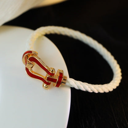 [Sophire Jewelry ]FORCE 10 WHITE TEXTILE DIAMOND PAVED